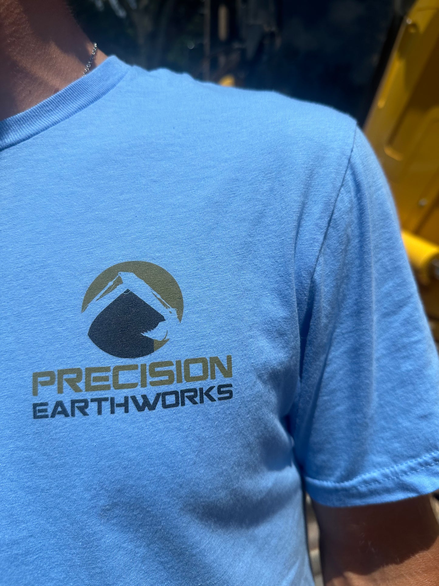 Basic Precision tee Carolina Blue
