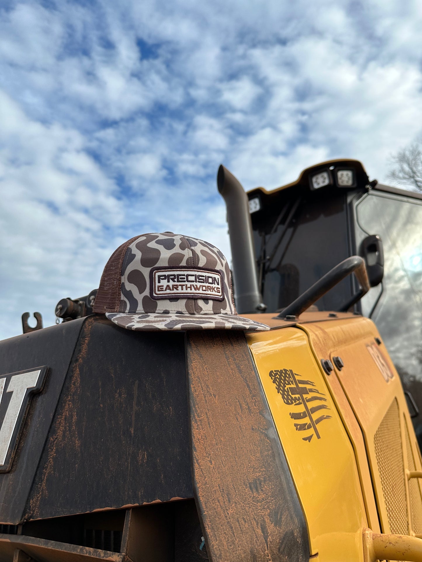 Old’s Cool Camo Embroidered Patch Hat