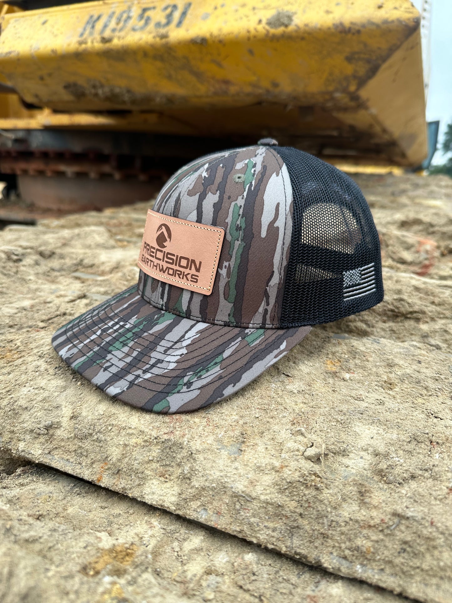 Richardson Realtree Leather Patch hat